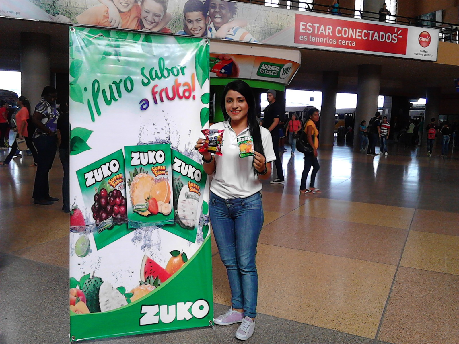 Campaña de Street Marketing masivo en Mall de Panamá